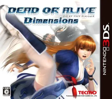 Dead or Alive - Dimensions (Japan) box cover front